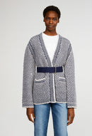 Claudie Pierlot Cardigan Monumentale - Bicolor - - The Bradery