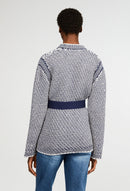 Cardigan Monumentale - Bicolore - Claudie Pierlot - The Bradery