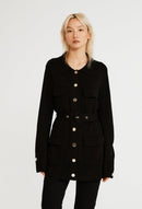 Cardigan Mousse - Noir - Claudie Pierlot - The Bradery