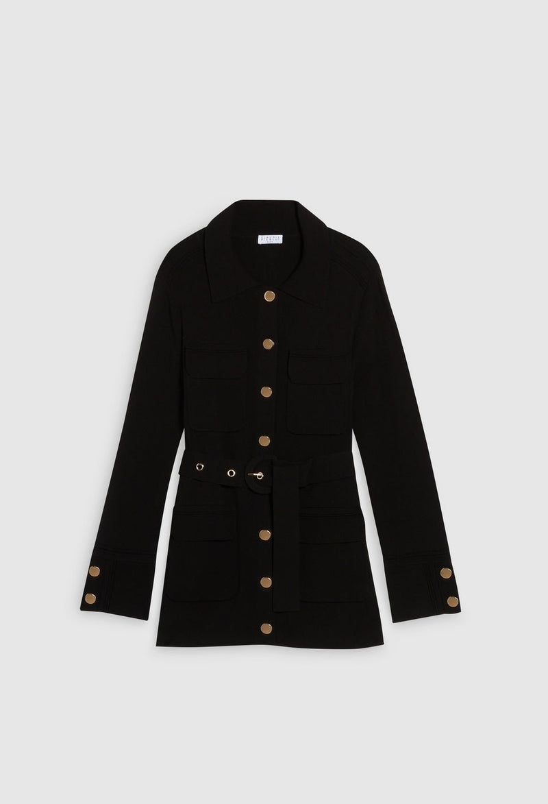 Claudie Pierlot Cárdigan de espuma - Negro - - The Bradery