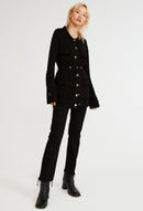 Claudie Pierlot Cárdigan de espuma - Negro - - The Bradery