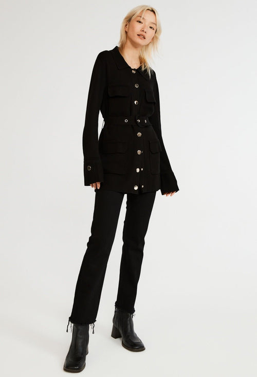 Cardigan Mousse - Black - Claudie Pierlot - The Bradery