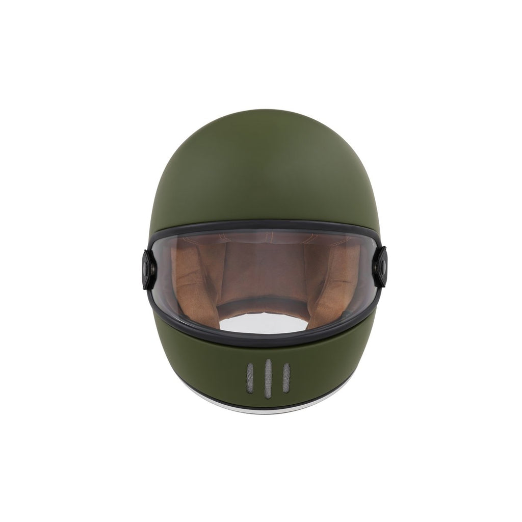 Matt Khaki Rage Full-Face Helmet - Exklusiv - The Bradery
