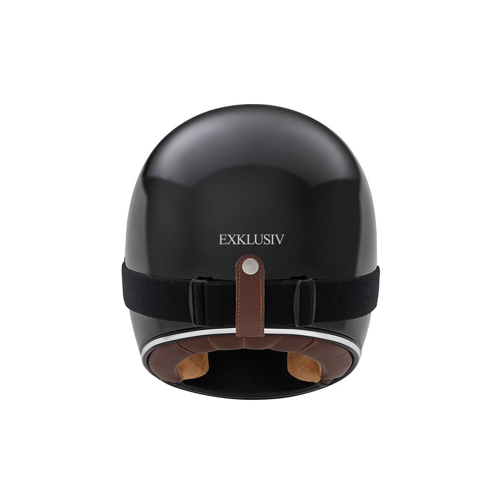 Glossy Black Rage Full-Face Helmet - Exklusiv - The Bradery
