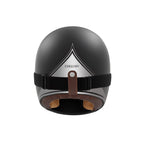 Matt Black Silver Rage Spitfire Full-Face Helmet - Exklusiv - The Bradery