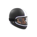 Matt Black Blue White Red Rage Spitfire Full-Face Helmet - Exklusiv - The Bradery