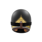 Matt Black Gold Rage Spitfire Full-Face Helmet - Exklusiv - The Bradery
