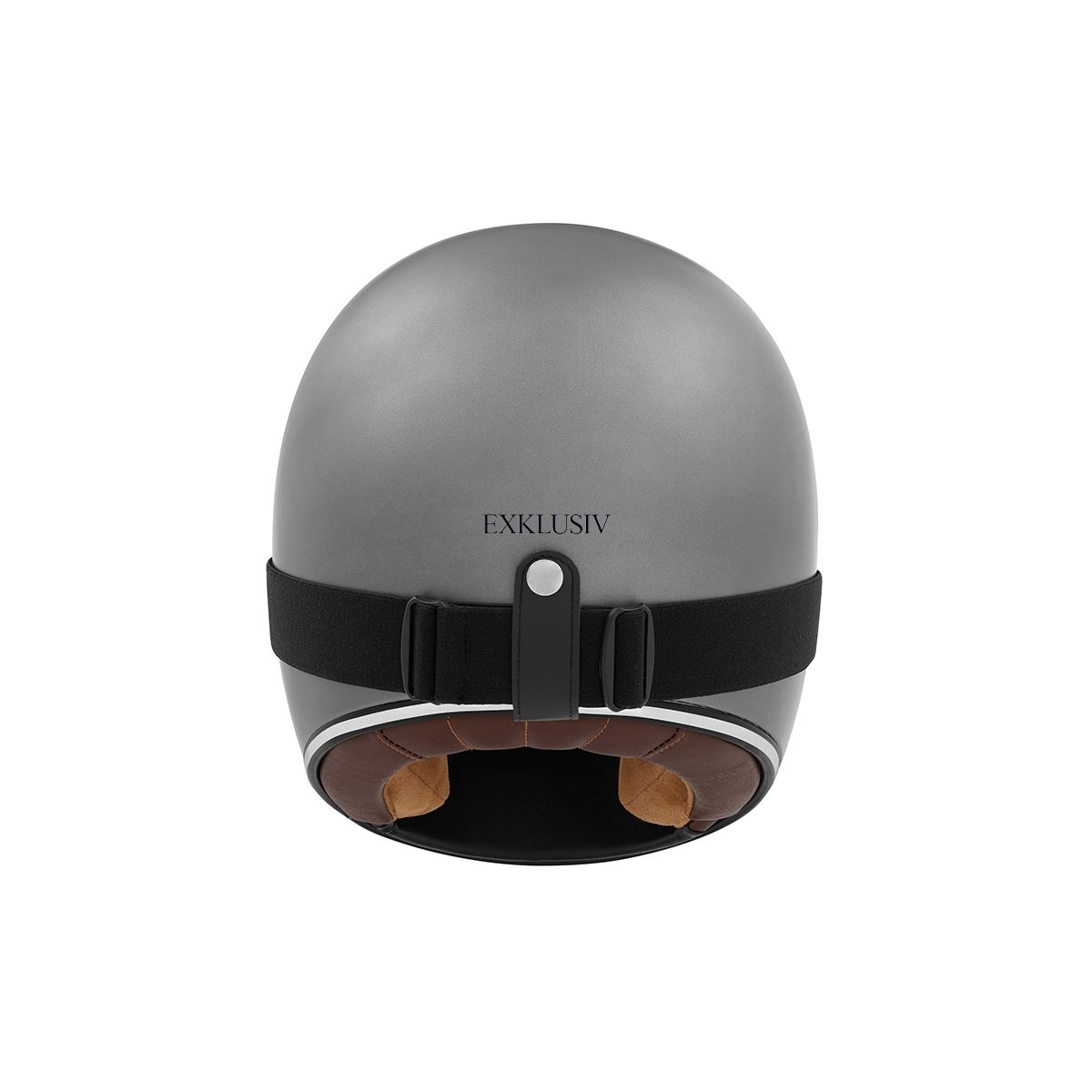 Matt Titanium Rage Full-Face Helmet - Exklusiv - The Bradery