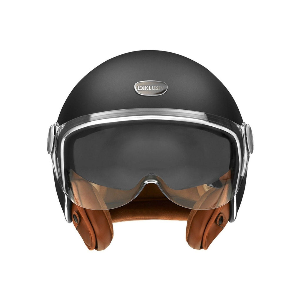 Matt Black Smart 2 Open-Face Helmet - Exklusiv - The Bradery