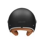 Matt Black Smart 2 Open-Face Helmet - Exklusiv - The Bradery