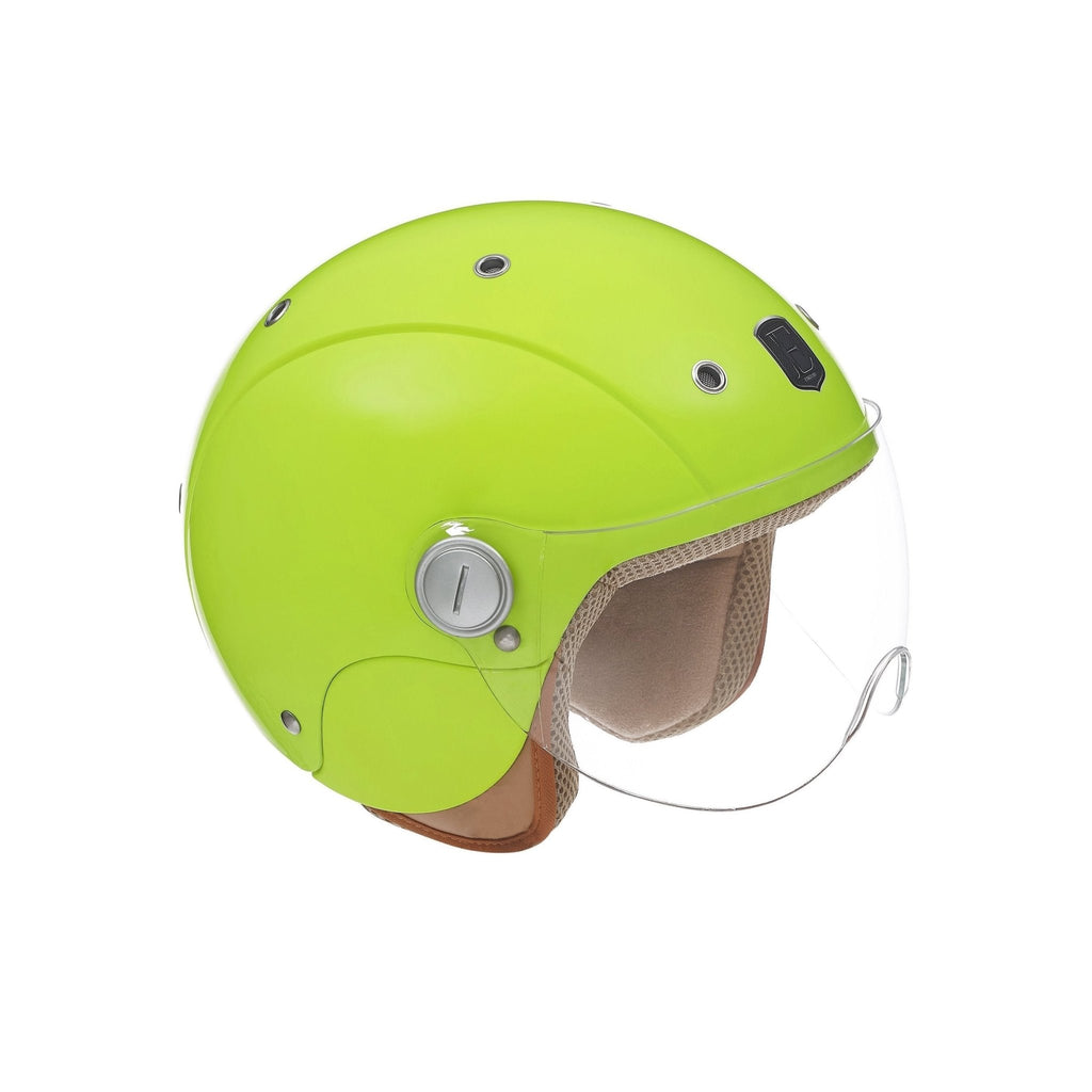 Smart Children's Fluorescent Yellow Open-Face Helmet - Exklusiv - The Bradery