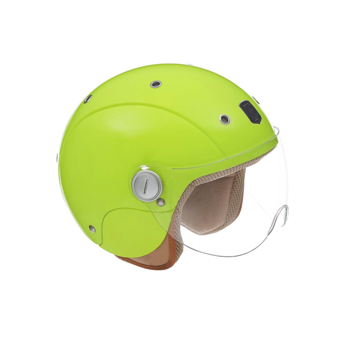 Smart Children's Fluorescent Yellow Open-Face Helmet - Exklusiv - The Bradery