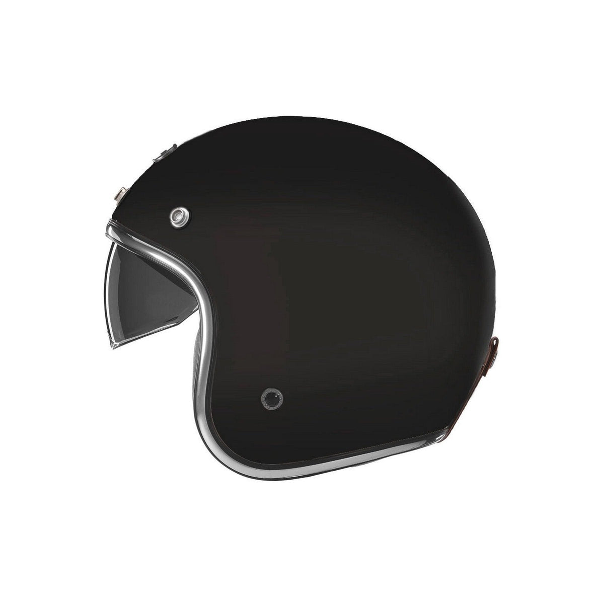 Matt Black Volt Open-Face Helmet - Exklusiv - The Bradery