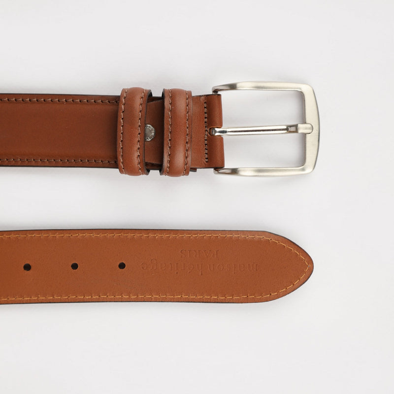 Ceinture Mario Camel - Homme CEINTURE Maison Heritage