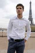 Ceinture Mario Noir - Homme CEINTURE Maison Heritage