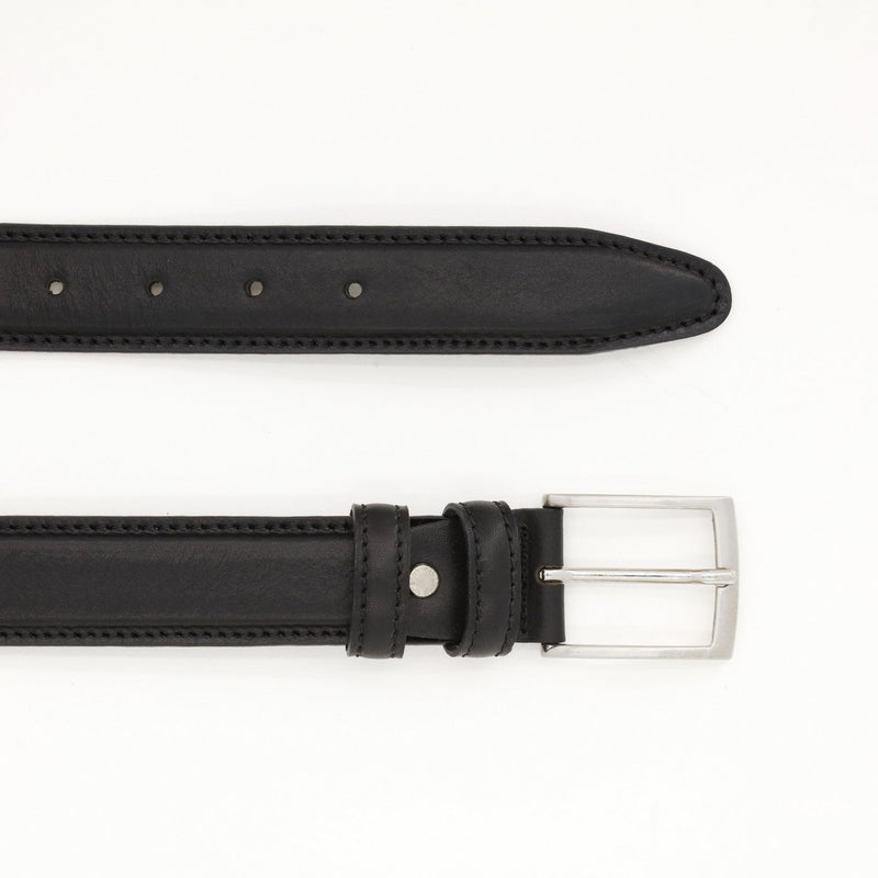 Ceinture Mni Mario Noir - Homme CEINTURE Maison Heritage