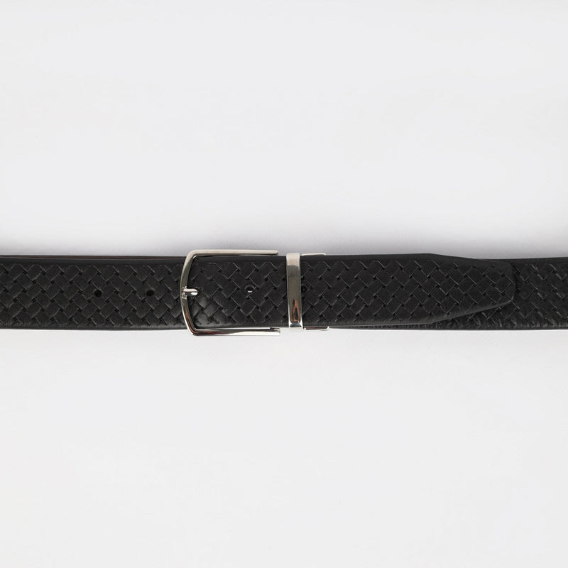Black / Brown Ponce Belt - Men BELT Maison Heritage