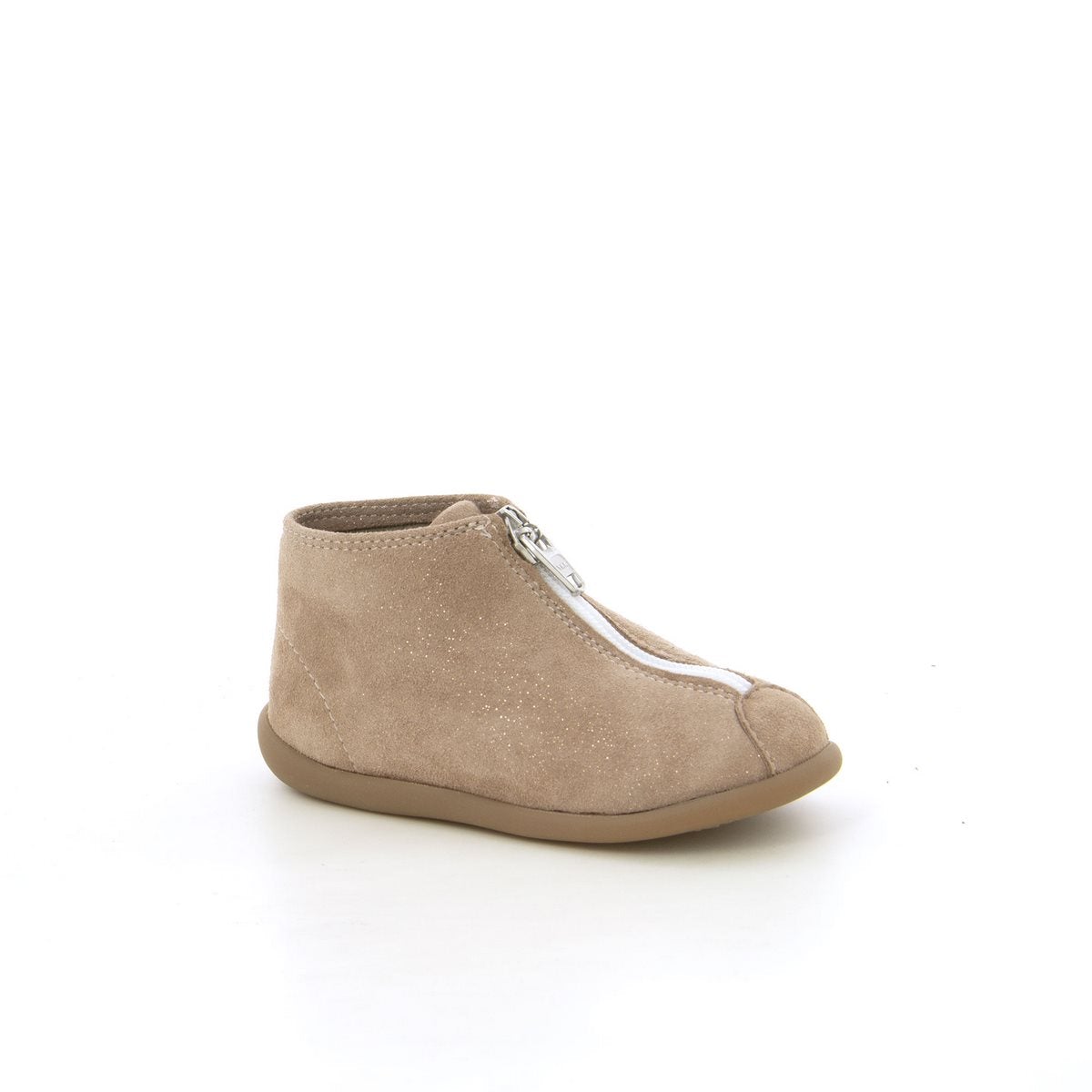 Chausson Home Zip Sl - Rose Chaussons Pom D'Api
