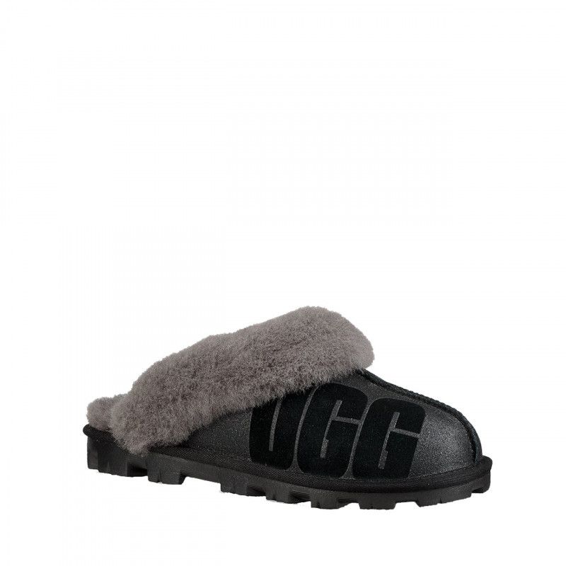 Chaussons Coquette Sparkle - Noir - Femme - UGG - The Bradery