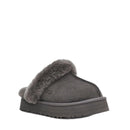 Chaussons Mules Ugg Disquette - Charcoal - Femme - UGG - The Bradery