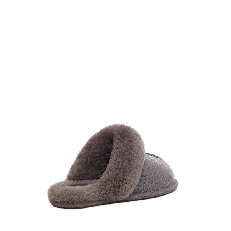 Chaussons Scufette II Sparkle Spots - Gris - Femme - UGG - The Bradery