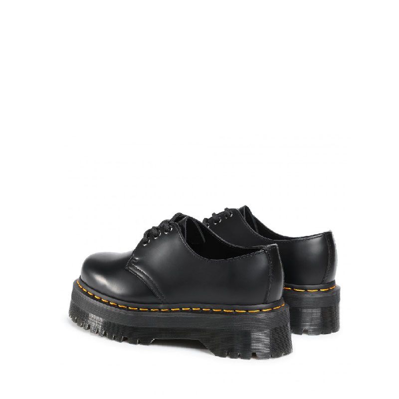 Dr Martens - Chaussures À Lacets Quad - Noir