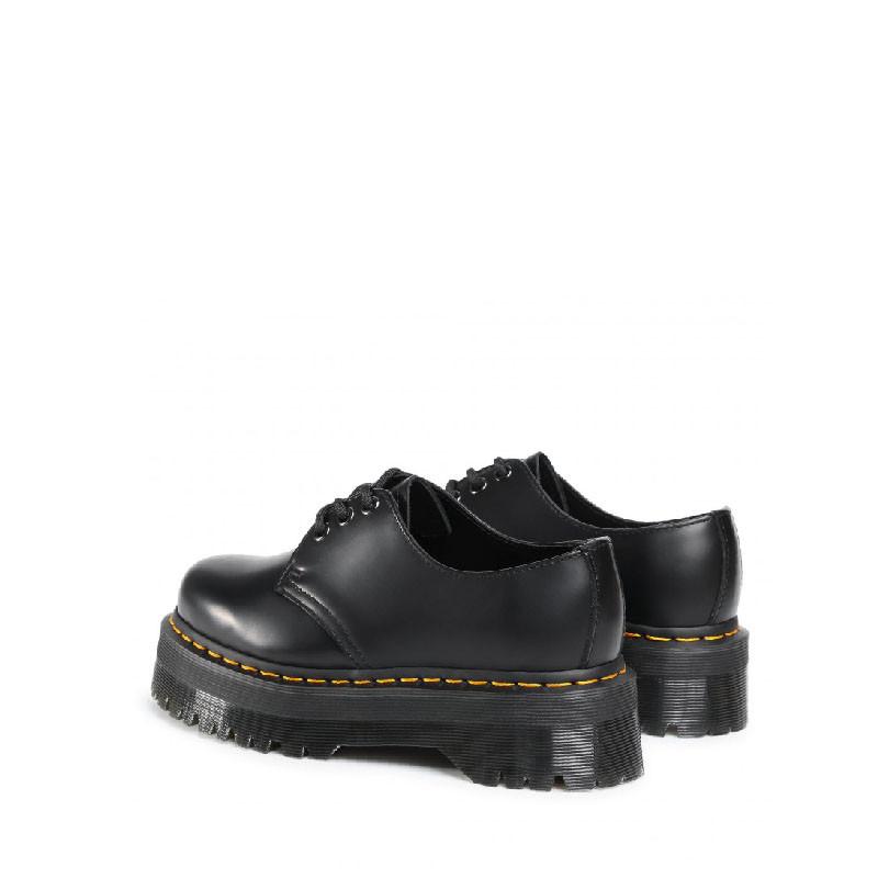 Chaussures À Lacets Quad - Noir - Dr Martens - The Bradery