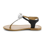 Zapatos Telephae - Black + Silver Zapatos White Sun