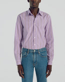 Striped Cotton Poplin Shirt - Parma, Stripes - De Fursac - The Bradery