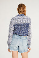 Cachou Shirt - Print Fonce - Claudie Pierlot - The Bradery