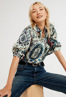 Chemise Cadeau Bis - Print Clair - Claudie Pierlot - The Bradery