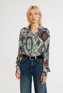 Bis Gift Shirt - Print Clair - Claudie Pierlot - The Bradery