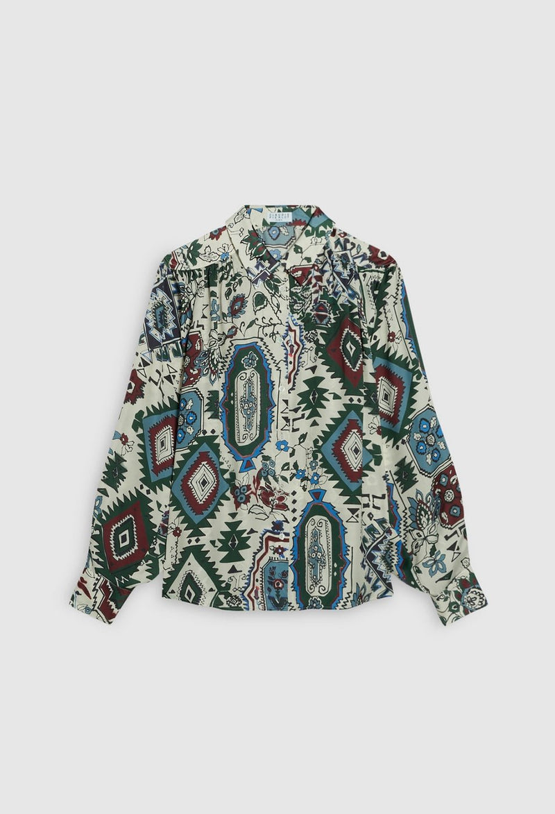 Chemise Cadeau Bis - Print Clair - Claudie Pierlot - The Bradery