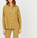 Cassia Shirt - Khaki - Ines De La Fressange - The Bradery