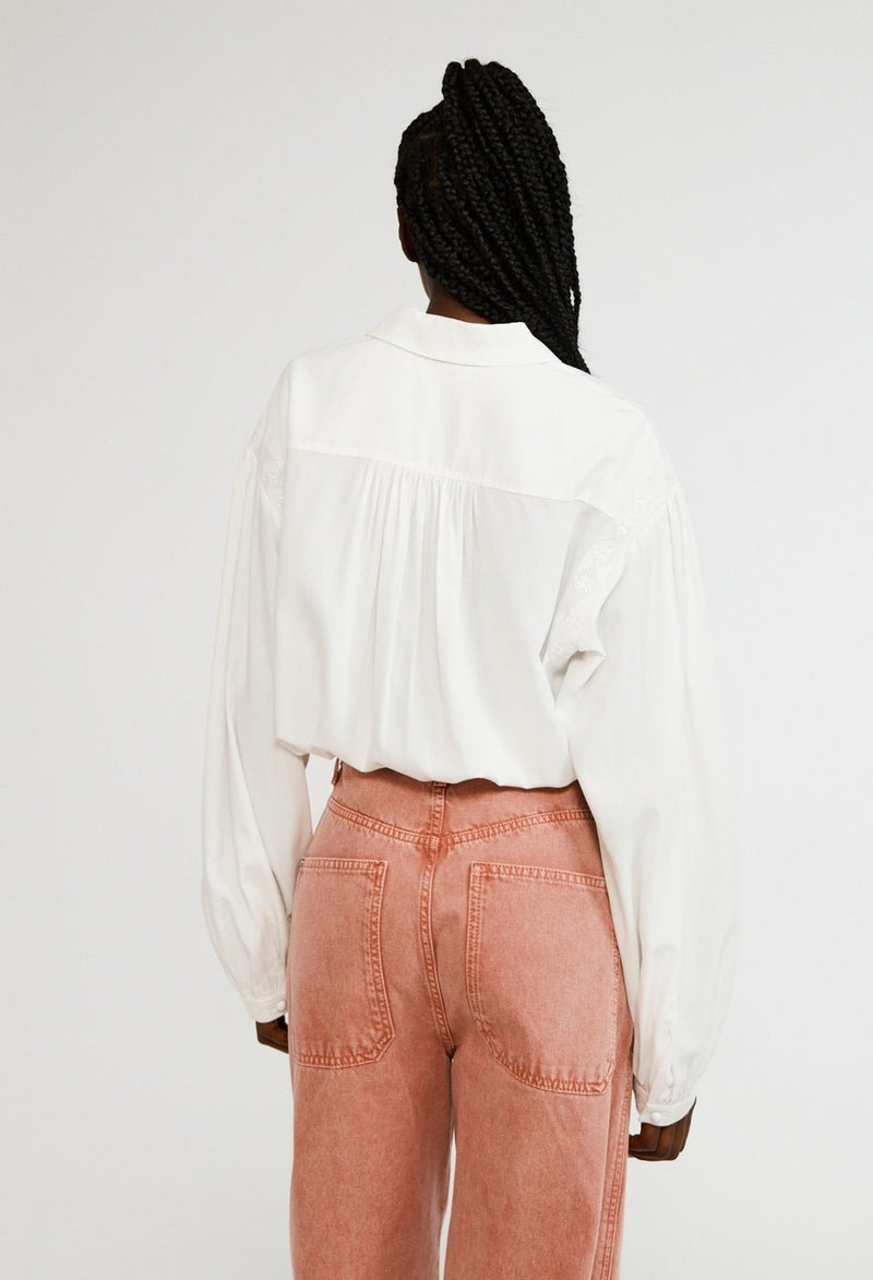 Chemise Chandelle - Ecru - Claudie Pierlot - The Bradery