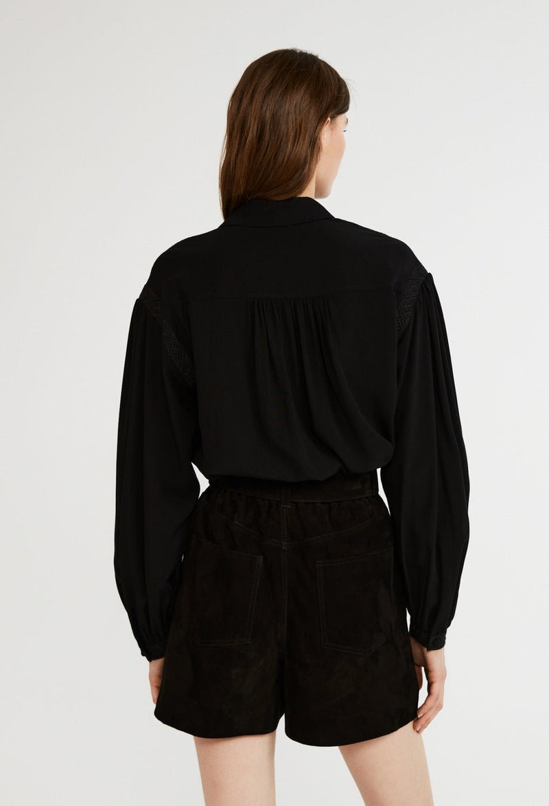 Shirt Chandelle - Black - Claudie Pierlot - The Bradery