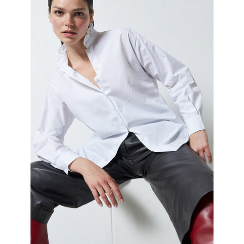 Blanc Camisa - Cleo - - NOTSHY - The Bradery