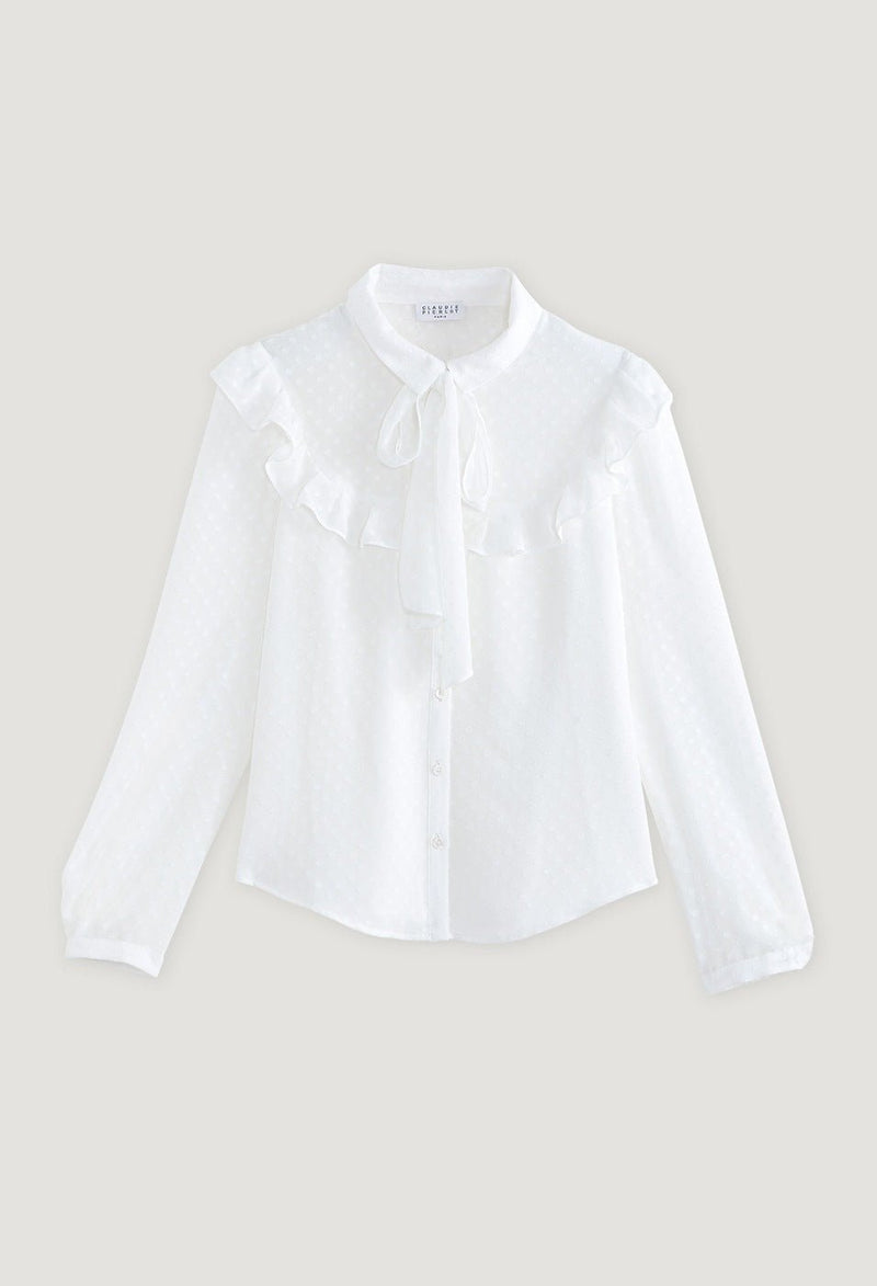 Cocteau Shirt - Ecru - Claudie Pierlot - The Bradery