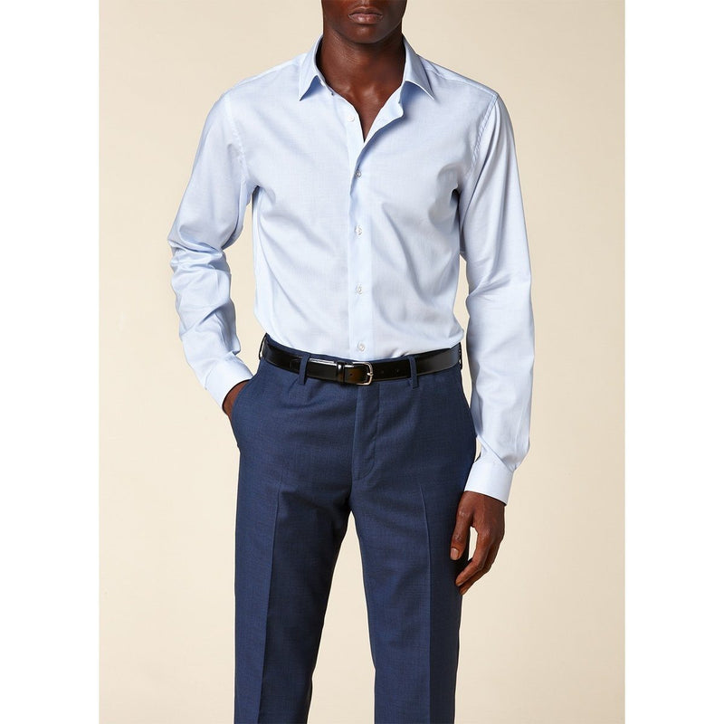 French collar shirt - Bleu Ciel Shirts De Fursac