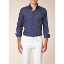 Hombre Camisa cuello francés - Carbono - -De Fursac - The Bradery