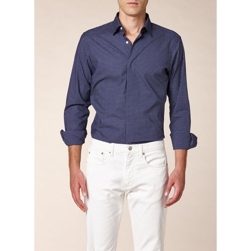 French collar shirt - Carbon - Man - De Fursac - The Bradery