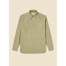 French collar shirt - Sage green CHEMISE CASUAL De Fursac