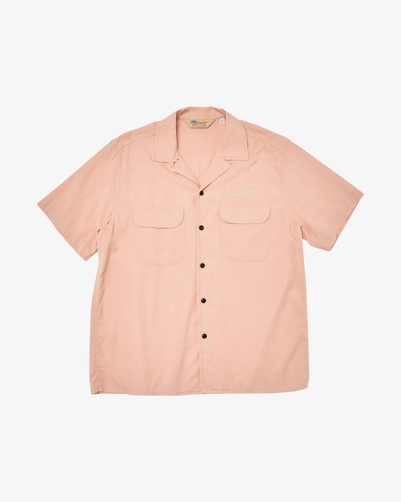 Kingpin Gd Shirt - Coral Pink - Men - Deus Ex Machina - The Bradery