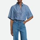 Chemise Victoire - Bleu - Vanessa_Bruno - The Bradery