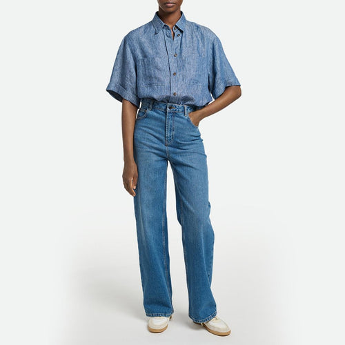 Chemise Victoire - Bleu - Vanessa_Bruno - The Bradery