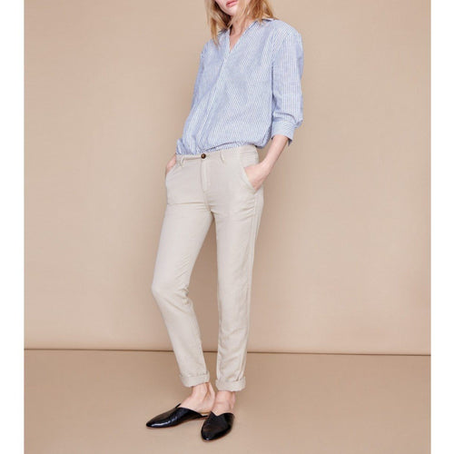 Chino Pam Linen - Cream CHINO Reiko