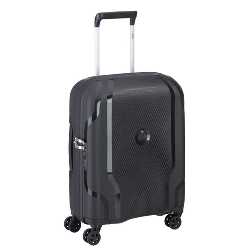 Clavel Valise Trolley Cabine Slim 4 Doubles Roues 55cm - Noir - Valises - Delsey1 - The Bradery