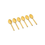Coffret 6 Petites Cuillères Emund - Gold - Björn - The Bradery