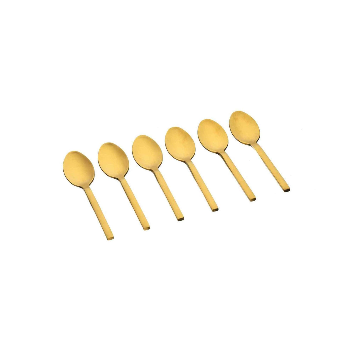Coffret 6 Petites Cuillères Emund - Gold - Björn - The Bradery