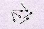 Set di 6 cucchiaini Finn - Nero - Björn - The Bradery